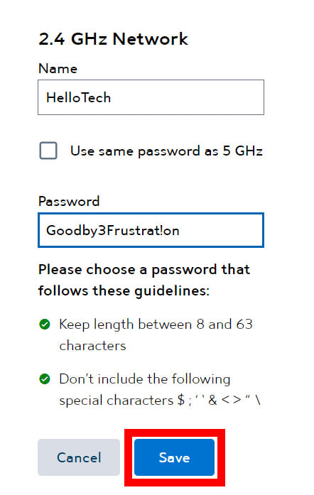 How To Change Spectrum Password